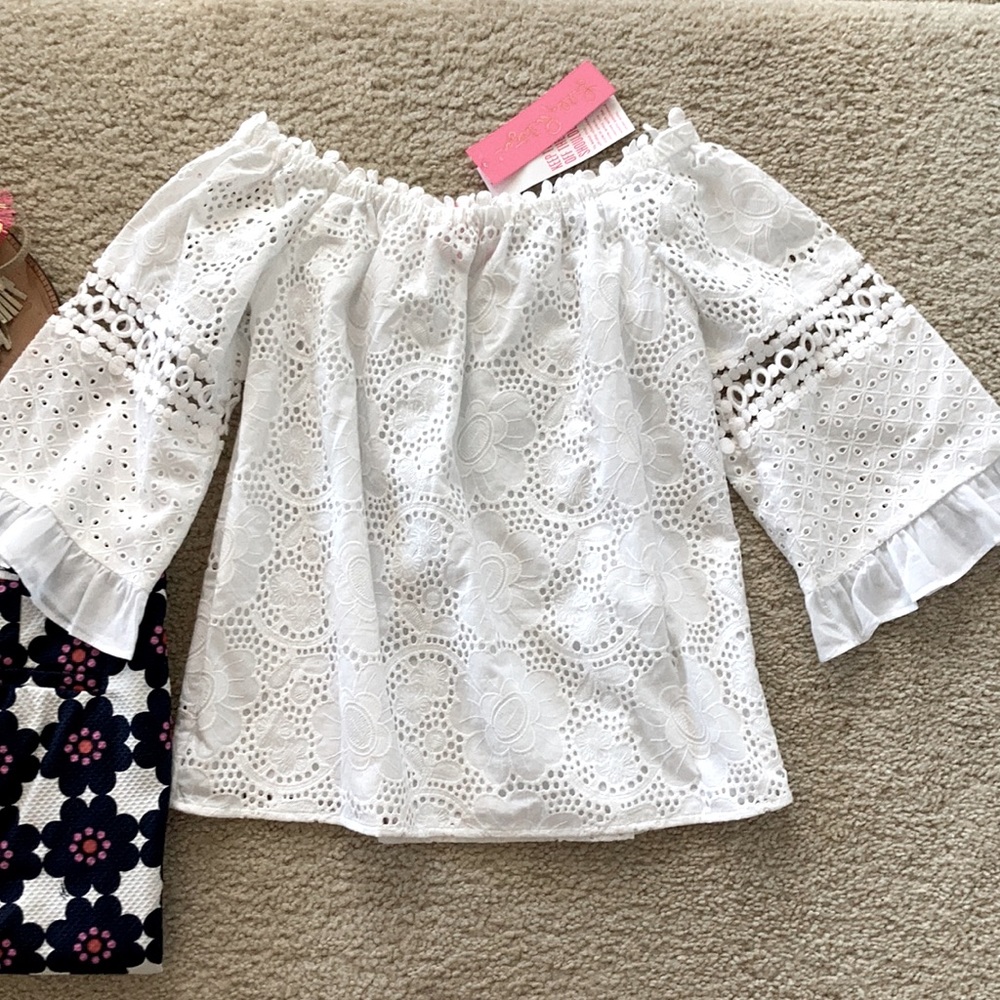 Lilly Pulitzer Laurenne Top - Picture 6 of 8